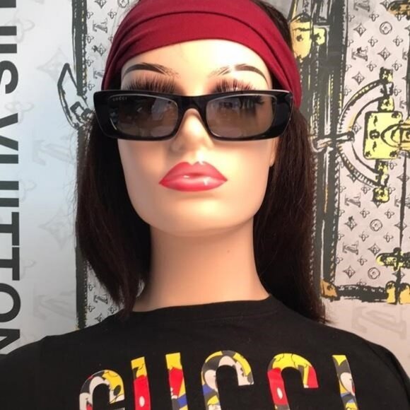 New ✨ Authentic Gucci GG0516S 013 Sunglasses – Grey Frame with Silver Mirror Len - Picture 1 of 11